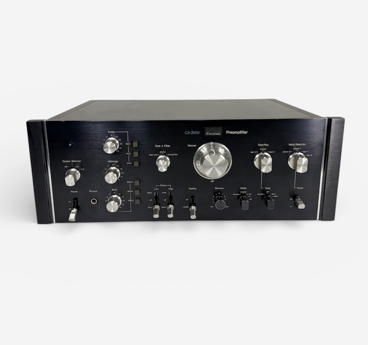 Vintage 1970s Sansui CA-2000 Stereo Preamplifier - Tested / Working