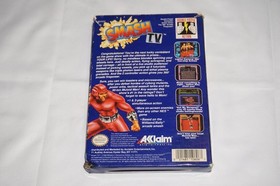 Smash Tv T.V (Nintendo NES) Completo en Caja con P&oacute;ster Reg CIB