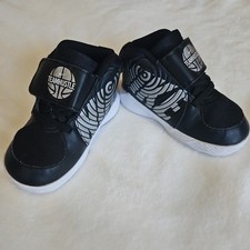 Nike Team Hustle D 9 TD Black/Metallic Silver AQ4226-001 Toddler Size 7C