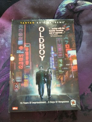 Oldboy (DVD 2003) Tartan Asia Extreme Park Chan-wook Korean Revenge Slipcase CIB