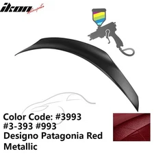 Fits 15-21 Benz W205 C-Class 4Dr Sedan PSM Style Trunk Spoiler ABS Painted #3993