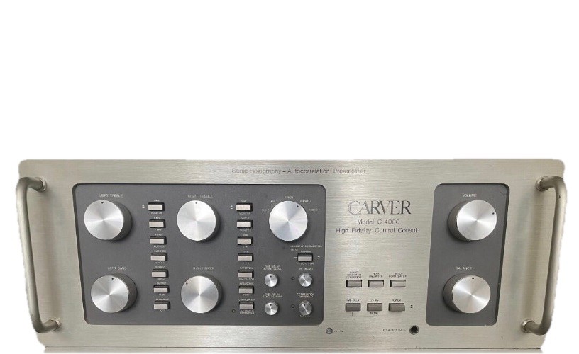 Carver C-4000 vintage audio equipment - eBay listing photo 2