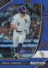 2020 Panini Prizm Draft Picks - Daniel Cabrera #PDP62 Blue Mojo Prizm (RC)