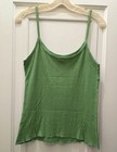 American Eagle Outfitters Size M 100% Cotton Pointelle Green Camisole — photo 2