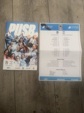 COVENTRY CITY V PRESTON NORTH END 11 MARCH 2026 PROGRAMME & TEAM SHEET