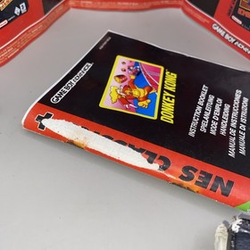 Donkey Kong Game Boy Advance NES classics GBA CIB damaged box 