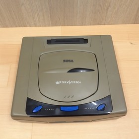 Sega Saturn Console Japan Bundle with 6 Games & 1 Controller Tested HST-3210