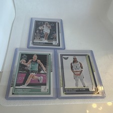 Donruss WNBA Jackie Young Fiebich Hines-Allen 3 Card Lot Basketball Trading