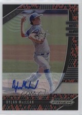 2020 Panini Prizm Draft Picks Snakeskin 2/15 Dylan MacLean #PDP115 Auto 10k8