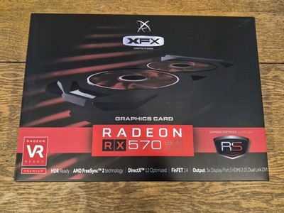 XFX AMD Radeon RX 570 8G GDDR5 RS XXX Edition GPU - Tested & Excellent Condition