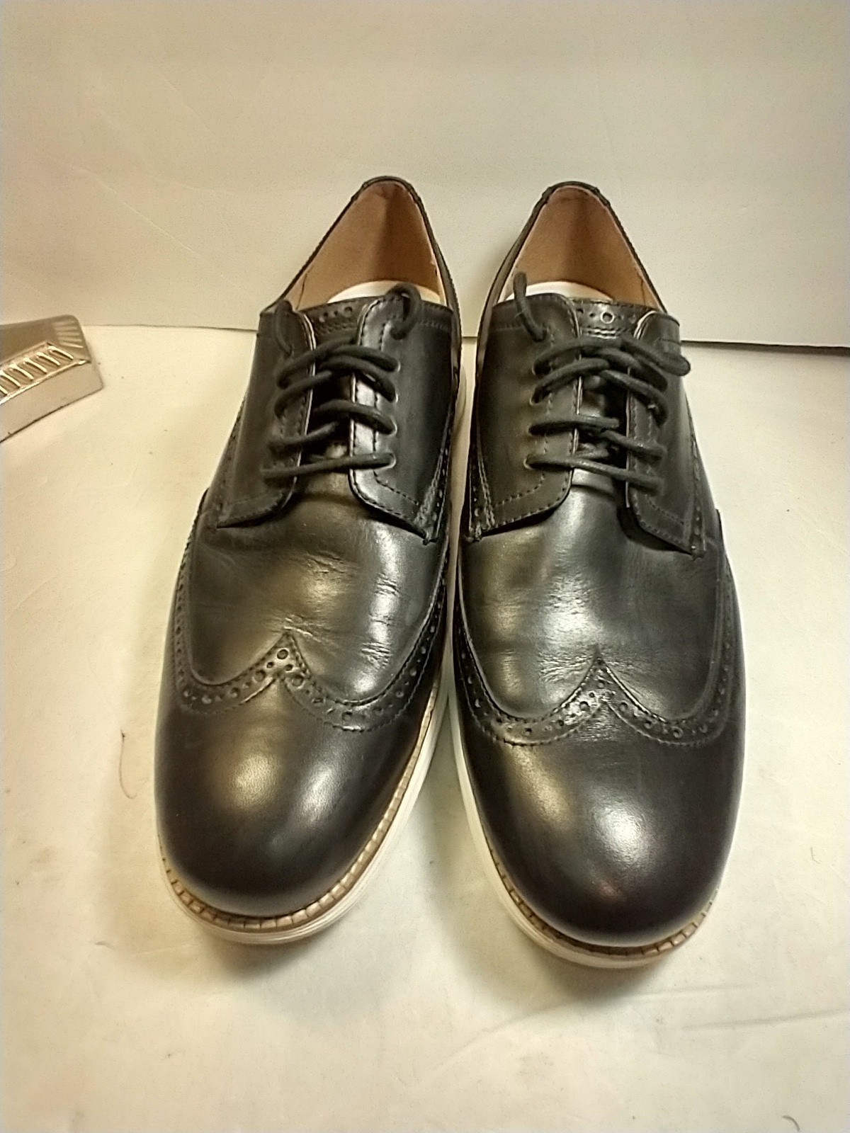 SAOLA Scarpe Oxford Cole Haan Original Grand nere a coda di rondine da uomo taglia 11 5 M (C26469)
