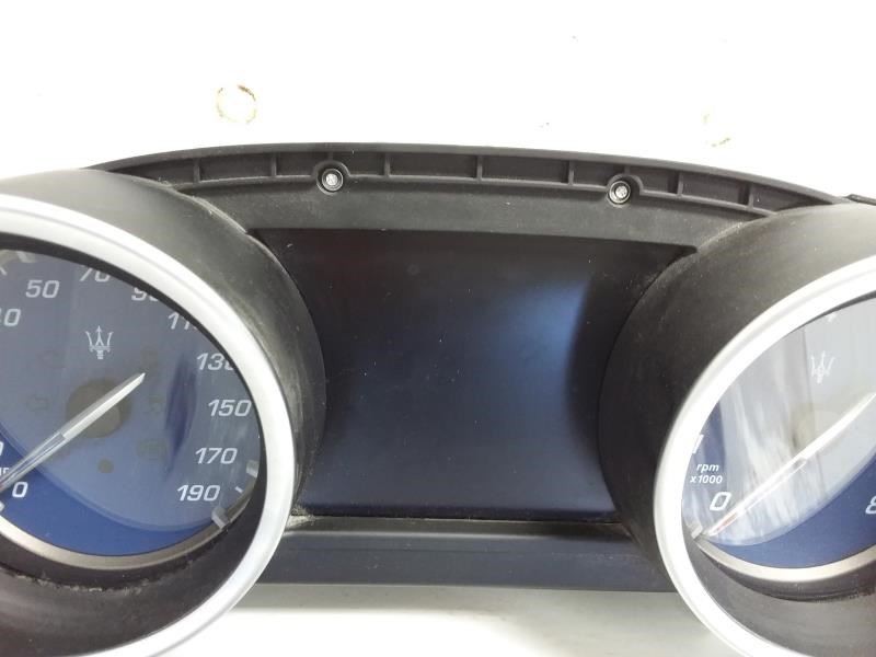Maserati Ghibli 2015 Instrument cluster P/N 670030640