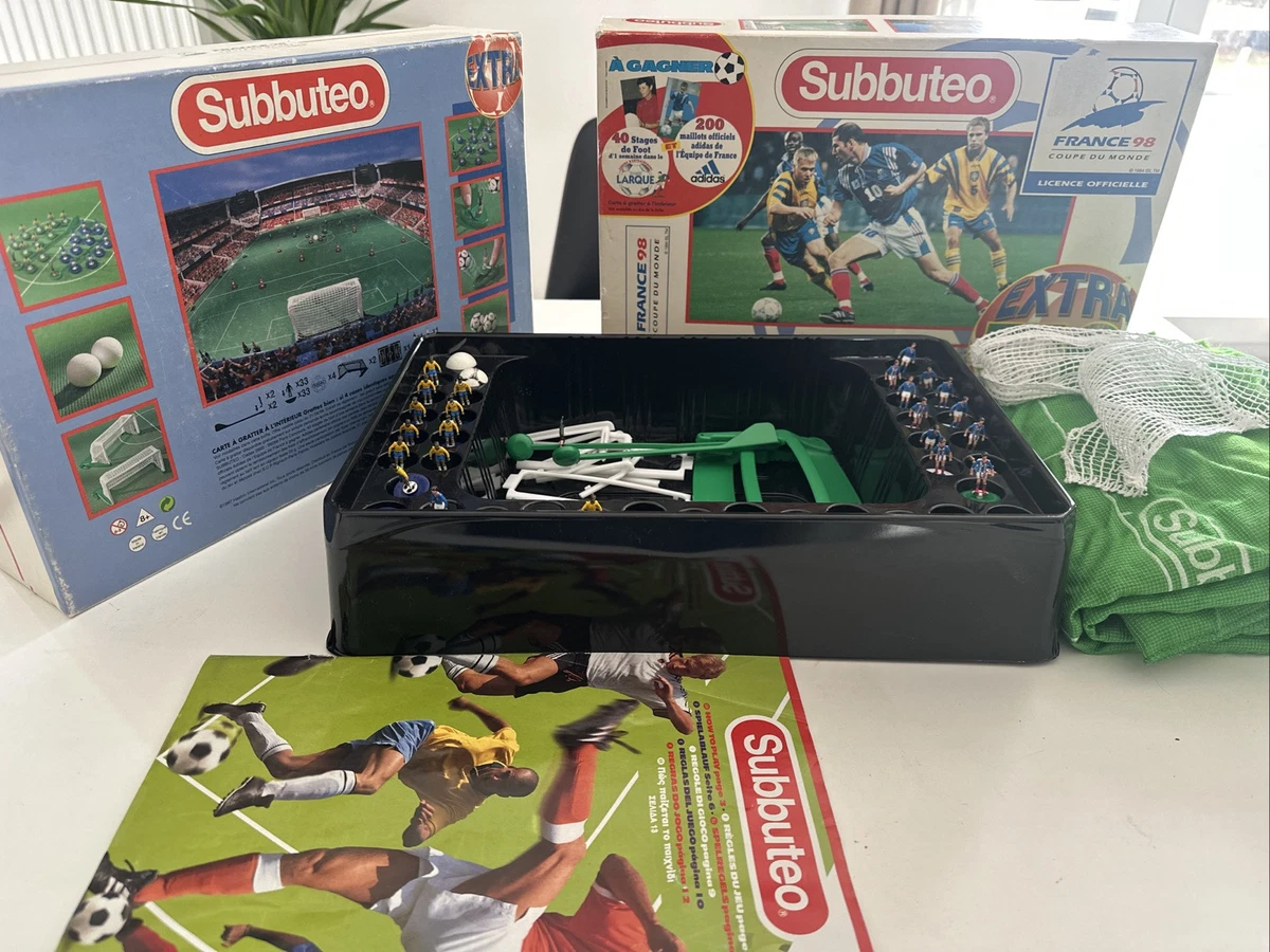 Jeu Subbuteo Equipes Nationales France Belgique - Complet, Occasion
