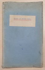 Drivers And Couriers Manual Vintage. Ref00103