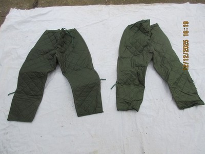Liner Extreme Cold Weather Trouser,Thermo Stepphose,oliv,Gr.76/82(Small-Short,2x