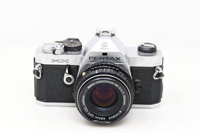 Pentax MX SLR Film Camera w/ Pentax-M 50mm 1.7 Lens #128