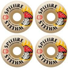 Spitfire Skateboard Wheels 53mm F4 Shroom Bighead Classic Full 99A Natural
