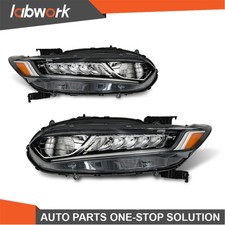 Labwork Halogen Wled Drl Headlight For Honda Accord Sedan 2018-2020 Leftright