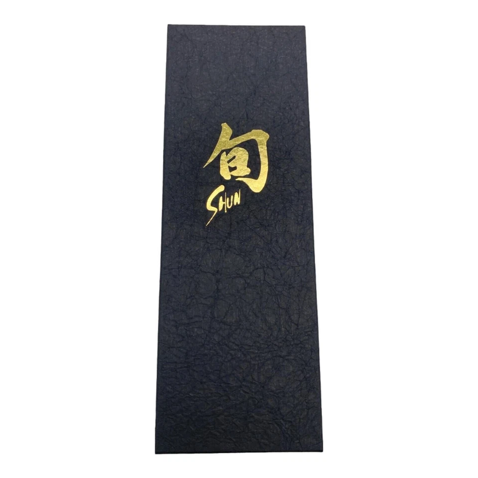 Cuchillo y tenedor clásico para carne Kai Shun hoja ondulada acero inoxidable Damasco sin usar Foto 4 de 4