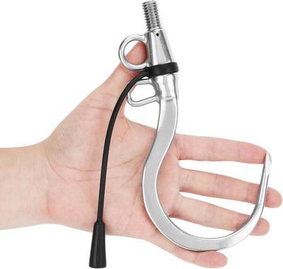 SANLIKE Big Fishing Hook Tuna Hook 1/2 Inch Thread 304 Stainless Steel Giant Sal