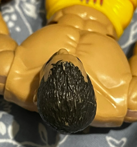 WWE Chris Benoit Jakks Deluxe Aggression Yellow RARE WWF Rabid Wolverine ECW AEW - Picture 6 of 7