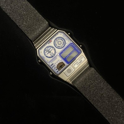 Citizen Ana-Digi Temp Star Wars R2-D2 JG2117-51 Limited 550 Battery Dead
