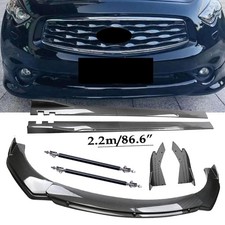 For Infiniti Fx35 Fx37 Fx45 Fx50 Carbon Fiber Look Front Bumper Lip Spoiler Body For Infiniti Fx35 Fx37 Fx45 Fx50 Carbon Fiber Look Front Bumper Lip Spoiler Body