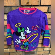 Vintage Disney Mickey Mouse Kids Sweater
