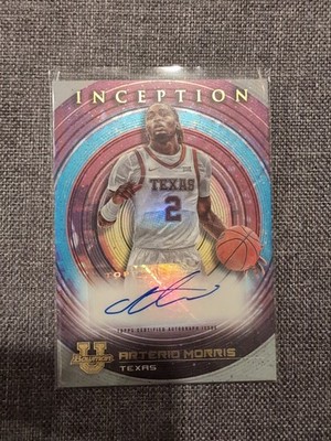 Arterio Morris 2023 Topps Bowman Inception Autograph BIA-AMS University Of Texas