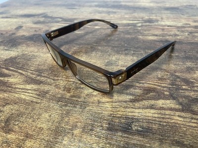 Rare Authentic Unisex Gucci GG 1608 X3T Brown Tortoise 56mm Glasses Frames RX