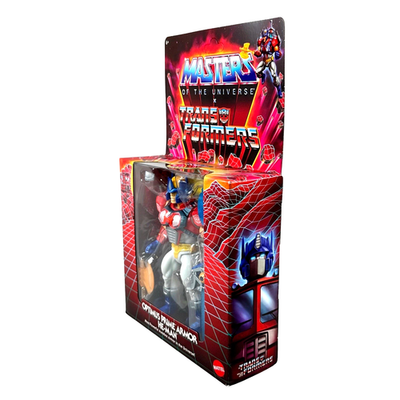 Masters Of The Universe x Transformers Optimus Prime Armor He-Man
