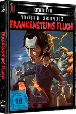 Frankensteins Fluch - Cover A (Uncut Limited Mediabook, Hammer Film-Ed (Blu-ray)
