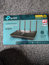 TP-LINK Archer VR2800 AC2800 MU-MIMO Dual-Band VDSL2/ADSL Modem Router