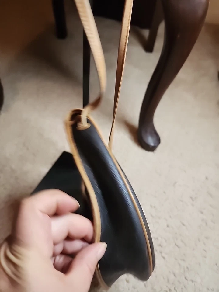 Bolso de Hombro Christian Dior Bolsa Vintage Patrón Trotador de Panal Marrón Usado Foto 4 de 4