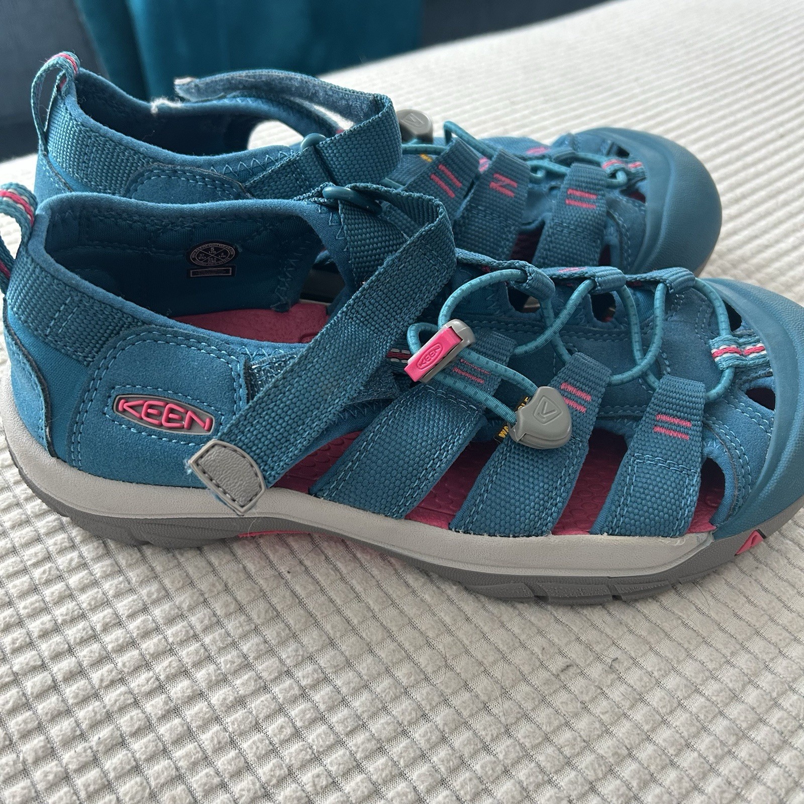 Sandali Keen Big Kids taglia 5 Newport H2 ragazza sport laguna profonda blu rosa