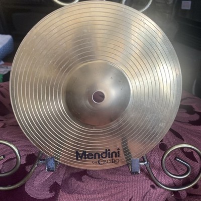 Mendini by Cecilio 8'' Crash Drum Cymbal Replacement Brass
