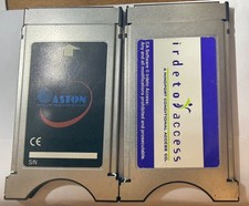 2 Moduli Slot CAM Irdeto e Aston