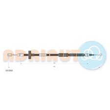 Handbremsseil hinten links für Audi A4 B6 8E2 8E5 8H7 B7 8EC 8ED 8HE | 24342202