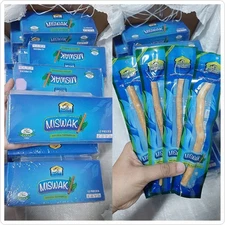 24pcs AL Khair Miswak Natural Toothbrush Chewing Toothpaste + 2PCS Pen Holder