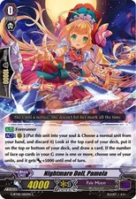 Vanguard TCG card G-BT08/085EN C Nightmare Doll, Pamela Absolute Judgment
