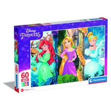 CLEMENTONI Puzzle Disney-Prinzessinnen:  MAXI 60 Stück
