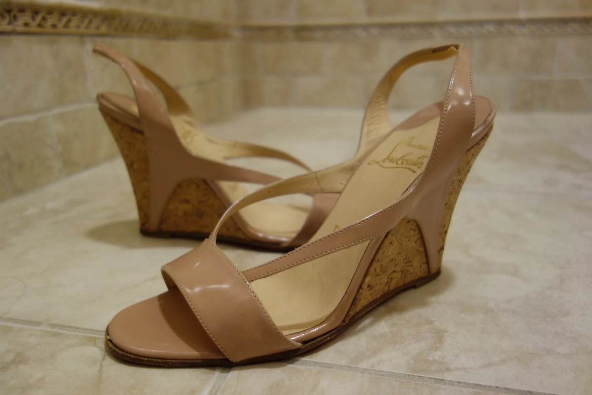 Christian Louboutin Wedge Heels for Women for sale | eBay
