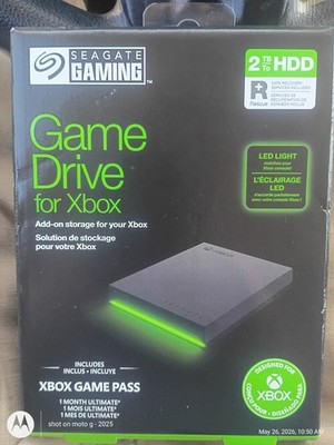 Seagate SRD0LF0 2TB 2.5inch External HDD - Black