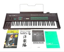 YAMAHA DX7 Keyboard Synthesizer Vintage 61-Key FM Synth with Manual