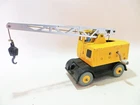DINKY 571 'COLES MOBILE CRANE' YELLOW. VINTAGE. COMPLETE. ORIGINAL. VERY GOOD