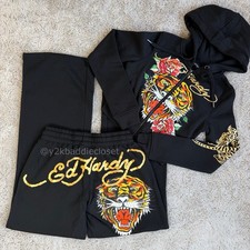 Ed Hardy Tracksuit Size L 