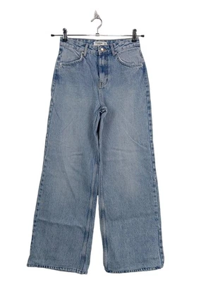 PULL & BEAR Jeans taille haute Dames Jeans T EU 34 bleu style décontracté - Photo 1/4