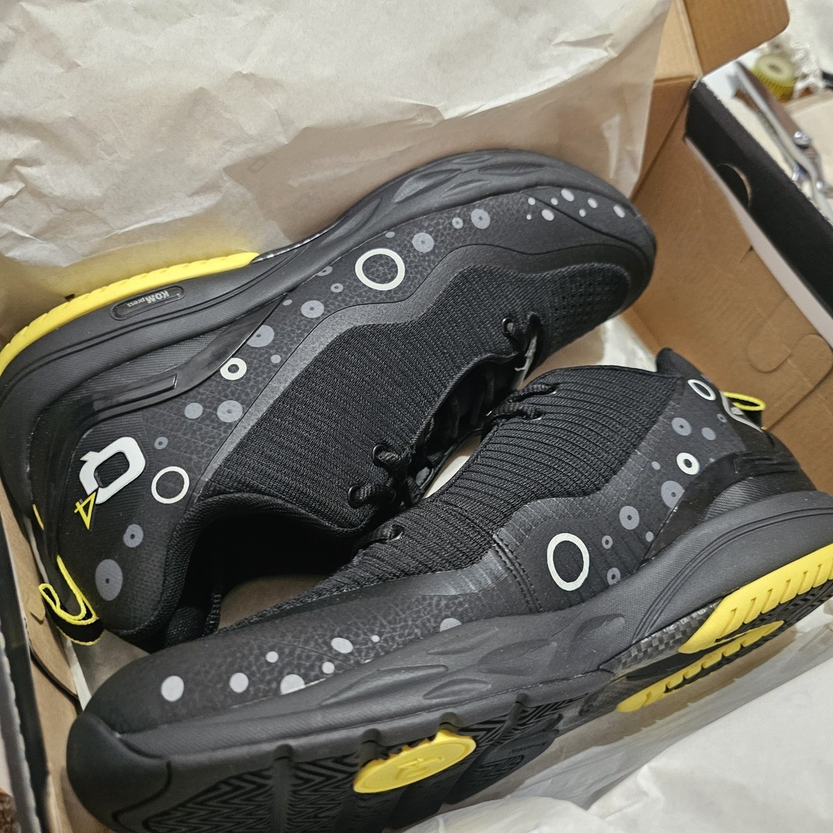 Q4SPORTS 495-LOローカットバスケットボールシューズ 27cm Q4MB-012 495 LO BRIGHT WHITE | Q4 SPORTS