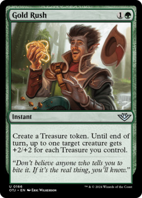 x1 Gold Rush OTJ MTG 166 UNCOMMON M/NM 1x