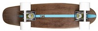 Ridge Maple Mini Cruiser Dark Dye Nr2 Skateboard, 22-inch, White Ridge Maple Mini Cruiser Dark Dye Nr2 Skateboard, 22-inch, White